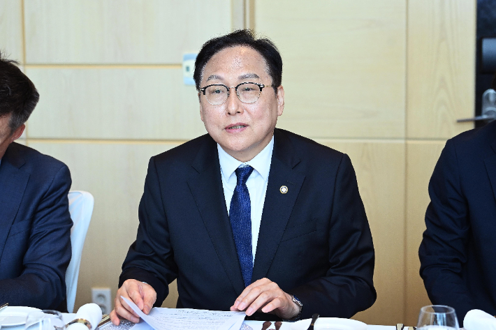 정인교 산업통상자원부 통상교섭본부장. 연합뉴스