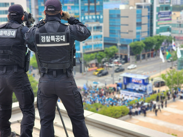 대구경찰청, 대선 후보 경호 강화…"잇따른 테러 위협에 대응"