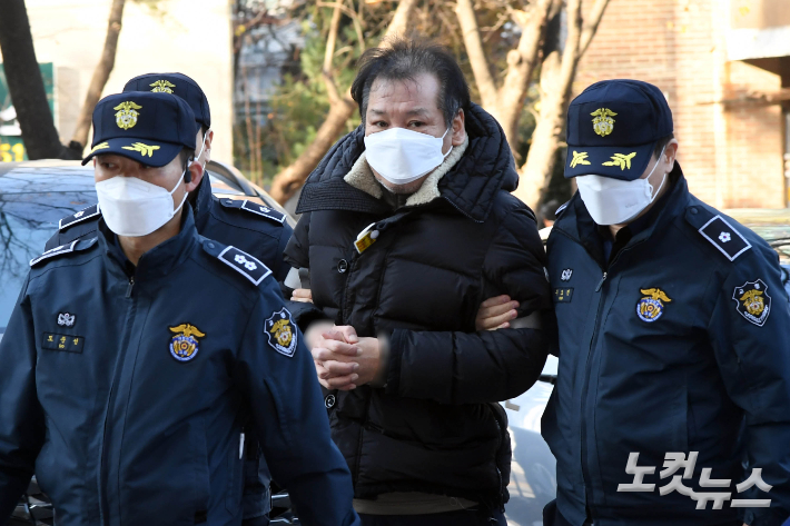  '건진법사' 전성배 씨. 황진환 기자