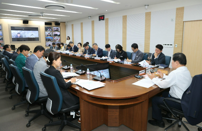 역대 최고·전국 최고 투표율 논의. 고흥군 제공