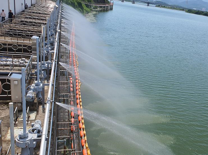 조류 저감 장치 대구시 제공 