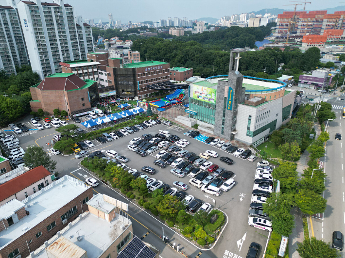 청주서남교회 전경. 자료사진