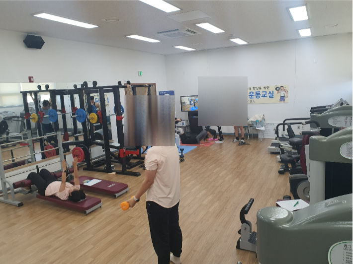 '의료600 1:6 소그룹 운동 교실'. 보성군 제공