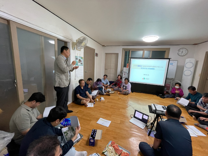 임실군은 지난 20일 신덕면 내량지구 취약지역에 대한 사업 추진 착수보고회를 가졌다. 임실군 제공