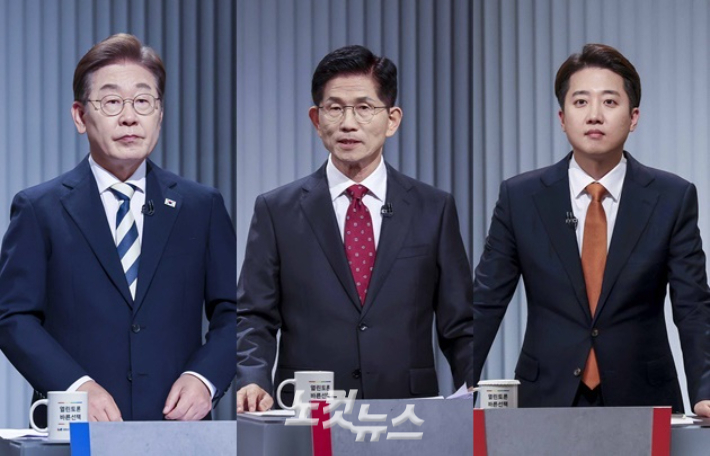 李 47.3% 金 39.6% 이준석 9.6%…당선가능성 李 55.8%