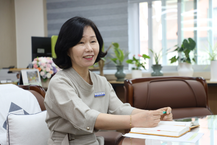 조남옥 울산 옥현초등학교 교장. 울산광역시교육청 제공