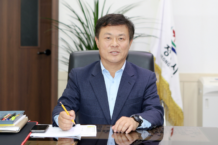 이학수 정읍시장. 정읍시 제공