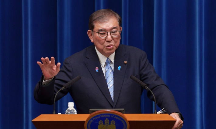 이시바 시게루 일본 총리. 연합뉴스
