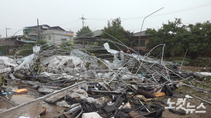 지난 7월 완주군 운주면 폭우 피해 모습. 소민정 PD