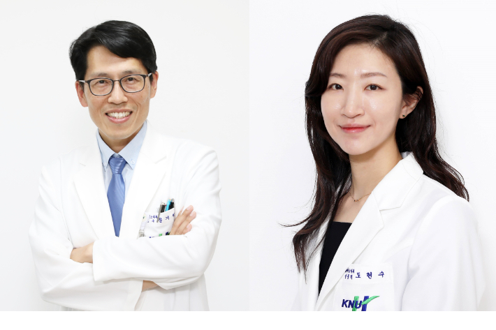 강원대학교병원 류마티스내과 문기원(좌측), 도현수(우측) 교수. 강원대병원 제공