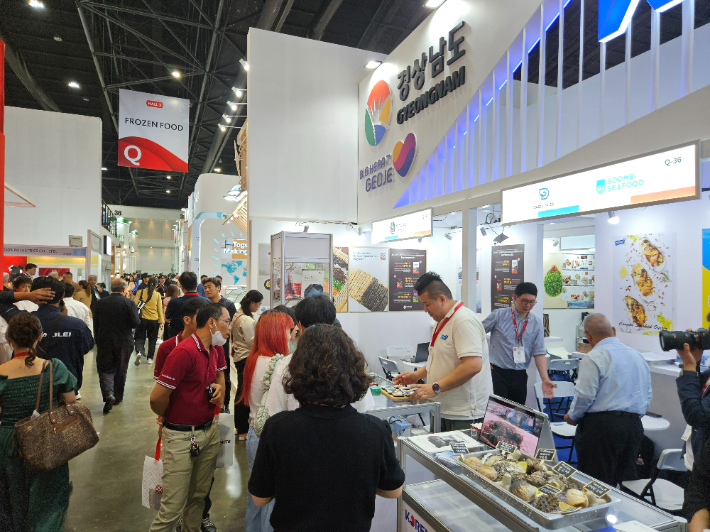 태국 국제식품박람회. 경남도청 제공 