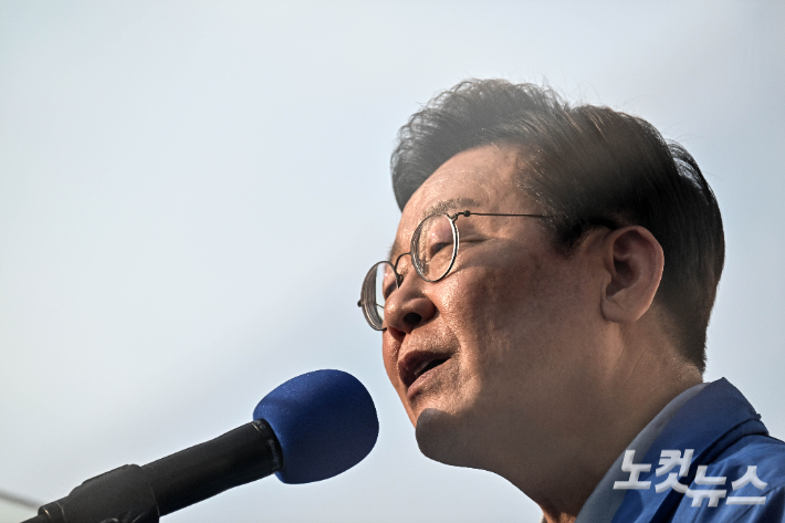 [속보]이재명 "혐오의 언어로 대선 채워져 부끄럽다"
