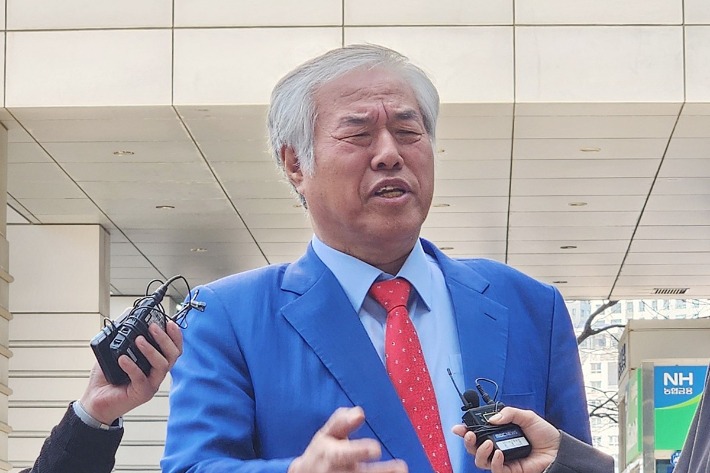 전광훈 사랑제일교회 목사. 연합뉴스