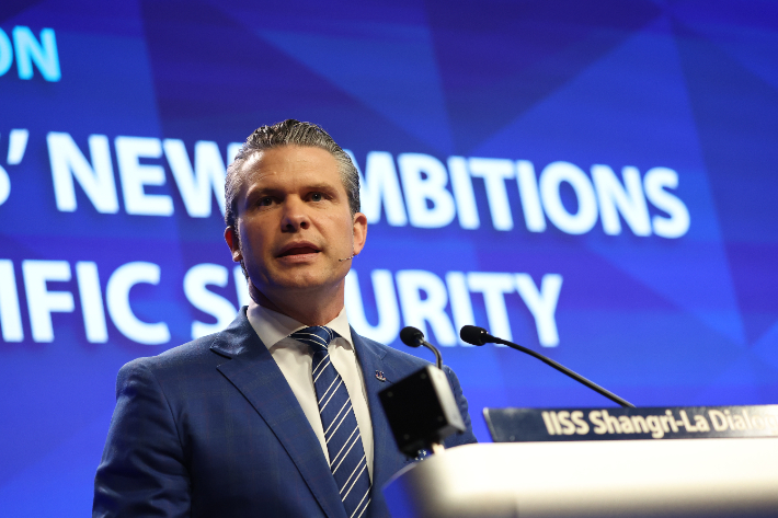 헤그세스 미 국방장관. 연합뉴스