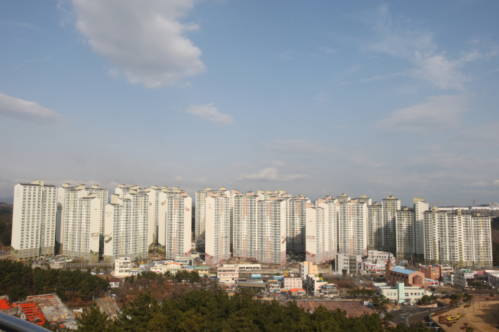 포항지역 아파트. 자료사진