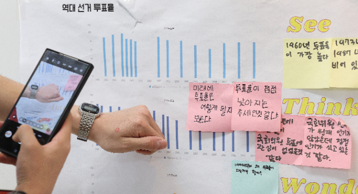 오후 5시 투표율 73.9％…지난 대선보다 0.3%p↑·역대 최고