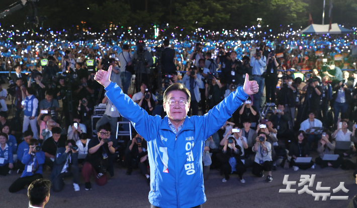 이재명, '지역·연령·성별' 모두 압도…당선 '성큼'