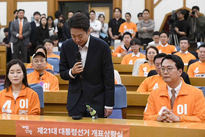 이준석 넘지 못한 10% 장벽[노컷네컷]