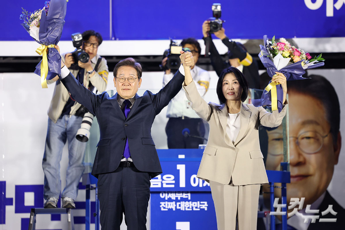 이재명 제21대 대통령 당선 확정…3년만의 정권교체 [노컷네컷]