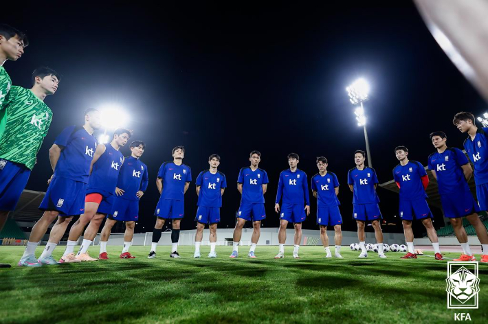 축구 대표팀. 대한축구협회 제공