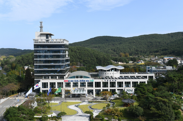 부산 기장군청 전경. 기장군 제공 