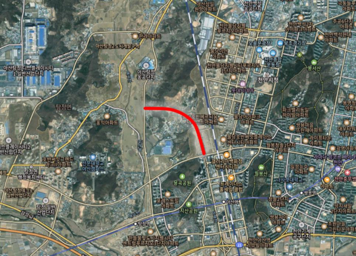 천안 불당동~아산 탕정면 잇는 '희망로' 5일 개통