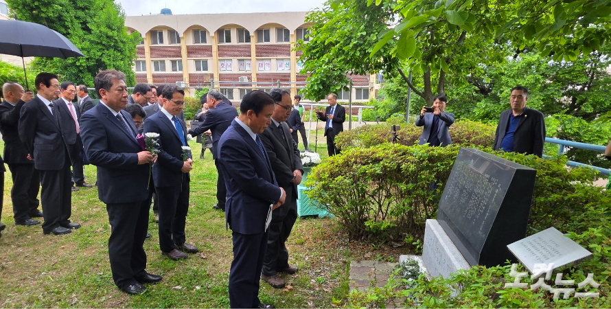문용동 전도사 순직 기념예배 '새벽길을 간 이, 오월의 작은 예수'