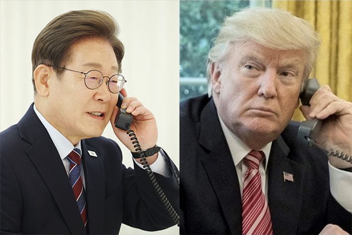 李대통령, 트럼프 첫 통화…무슨 얘기 나눴나