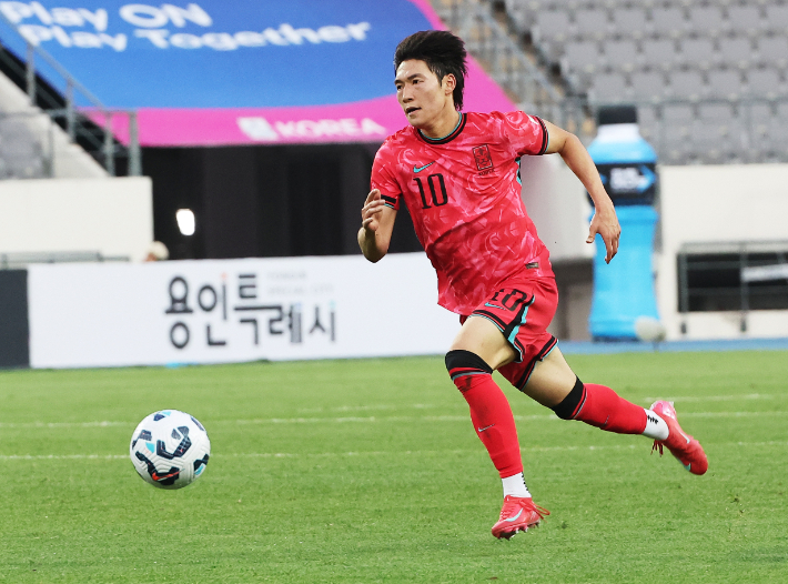 U-22에서 뛴 배준호, 쿠웨이트전 위해 홍명보호 합류