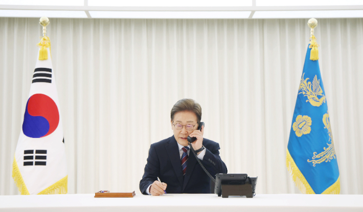 [속보]대통령실 "중·러·일 정상과 통화 일정 조율중"