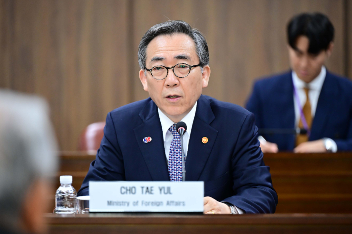 조태열 외교부 장관. 연합뉴스