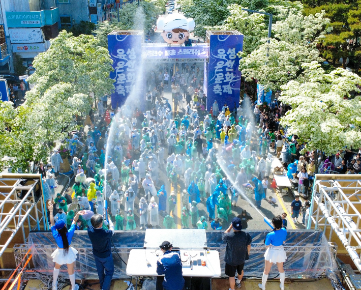 지난 5월 2일부터 4일까지 열린 유성온천문화축제. 유성구 제공