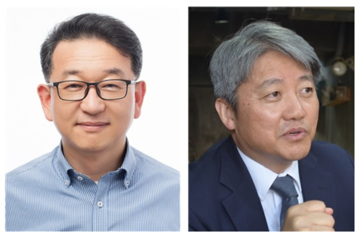 이대헌 미래문화연구원장(좌), 성석환 도시공동체연구소장(우). 미래문화연구원 제공
