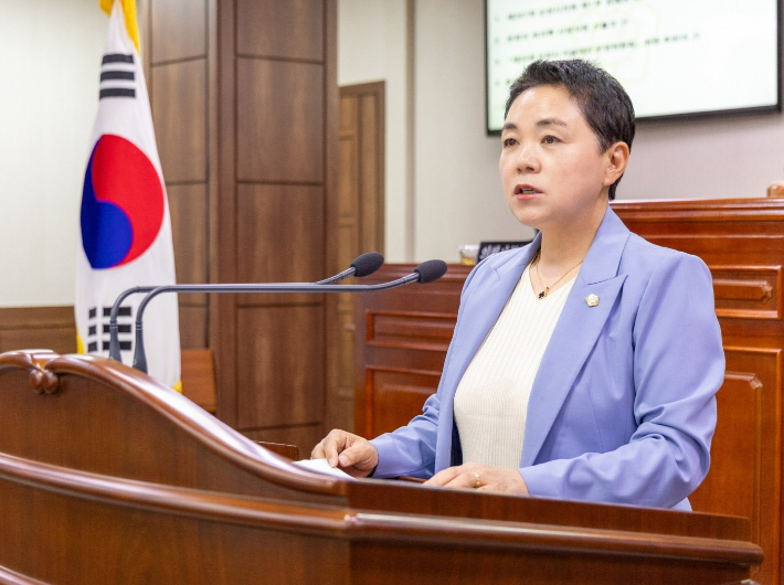 김미연 의원. 순천시의회 제공