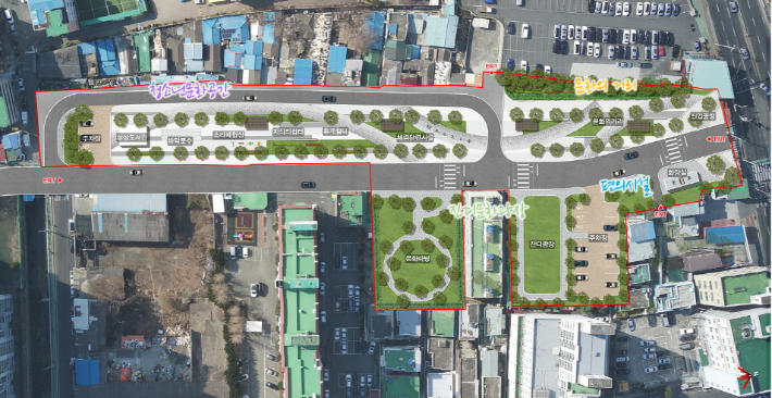 서성동 문화공원 조감도. 창원시 제공 