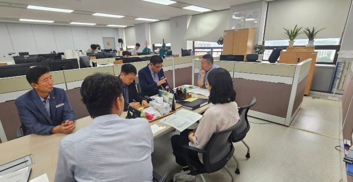 경남 환경·산림 정책 국정과제 반영 건의. 경남도청 제공 