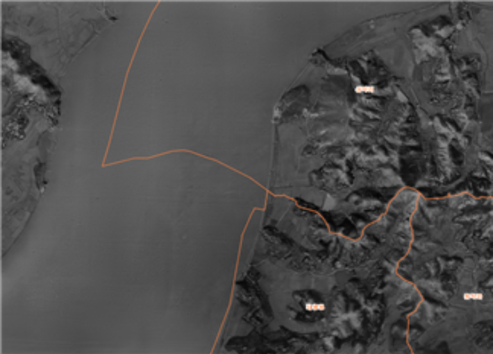 군산시 성산면 내흥동 1947년 모습. 군산시 제공