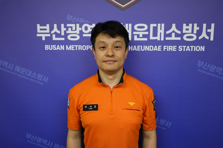 쉬는 날 유치원 행사 간 소방관, 호흡 곤란 아이 생명 구해