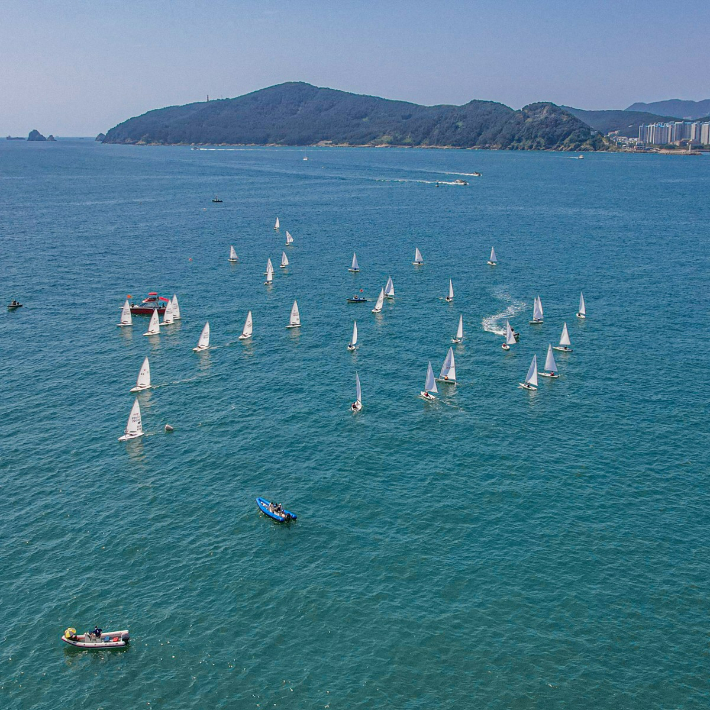 2024년 남해안컵 국제요트 대회 모습. 전라남도 제공