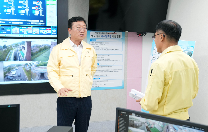 전라남도는 13일 각 시군.유관기관과 합동으로 장마철 대비 재해 취약시설에 대한 집중점검을 벌였다. 전라남도 제공 