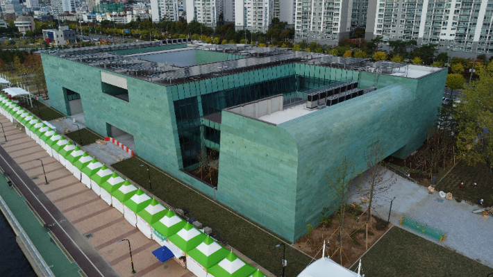 민주주의전당. 창원시 제공