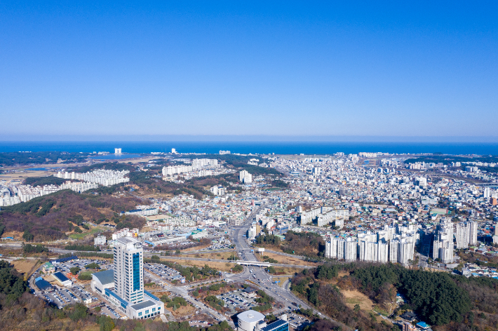 강릉시 전경. 강릉시 제공