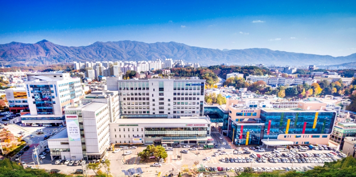 강원대학교병원 전경. 강원대 제공