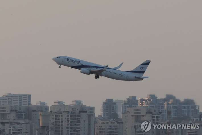 이란과 무력충돌 이스라엘, 관광객 출국 특별항공편 운항