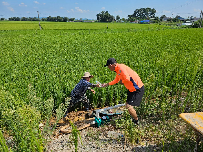 의용소방대 활동 모습. 전북소방본부 제공