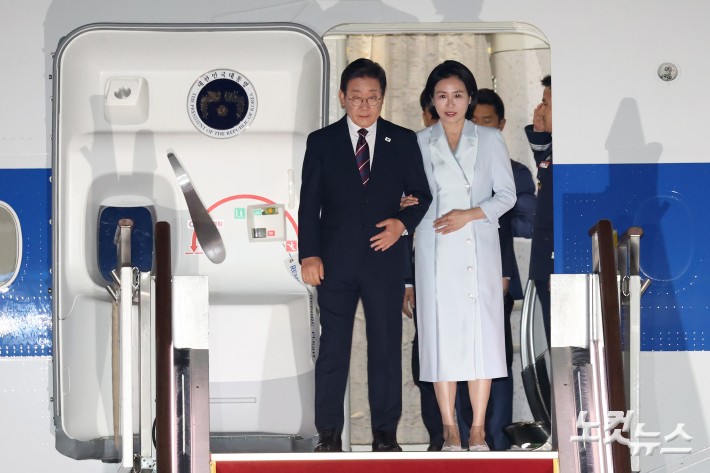 첫 순방 마친 이재명 대통령