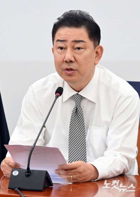 발언하는 김병기 당대표 직무대행 겸 원내대표