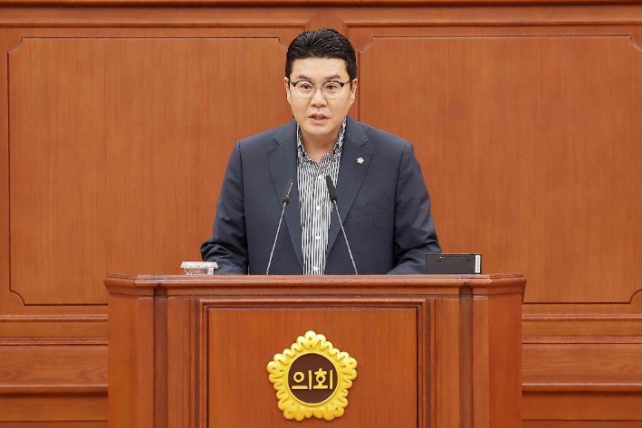 정명국 의원. 대전시의회 제공 