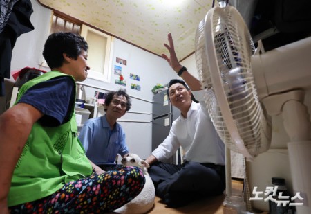 영등포 쪽방촌 찾은 서울시장