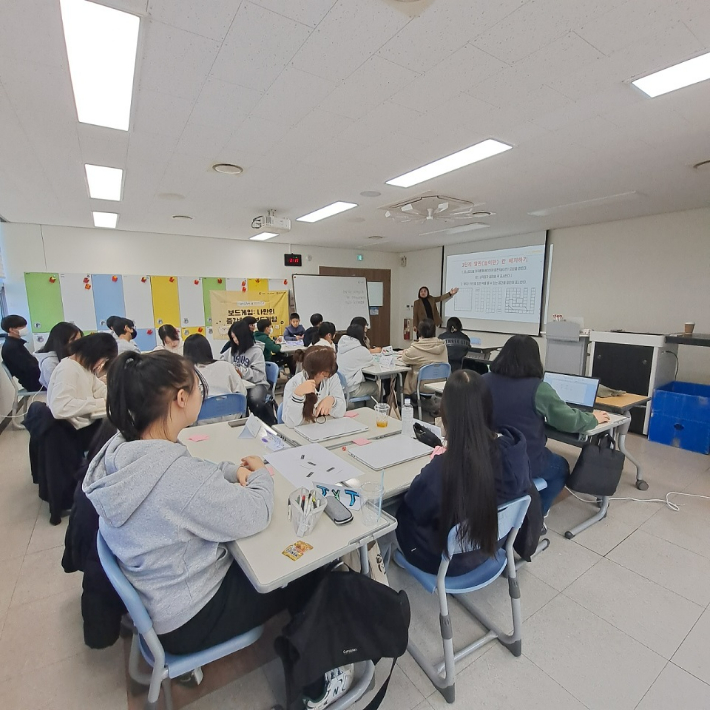 청소년 AI 디지털 교육. 순천시 제공
